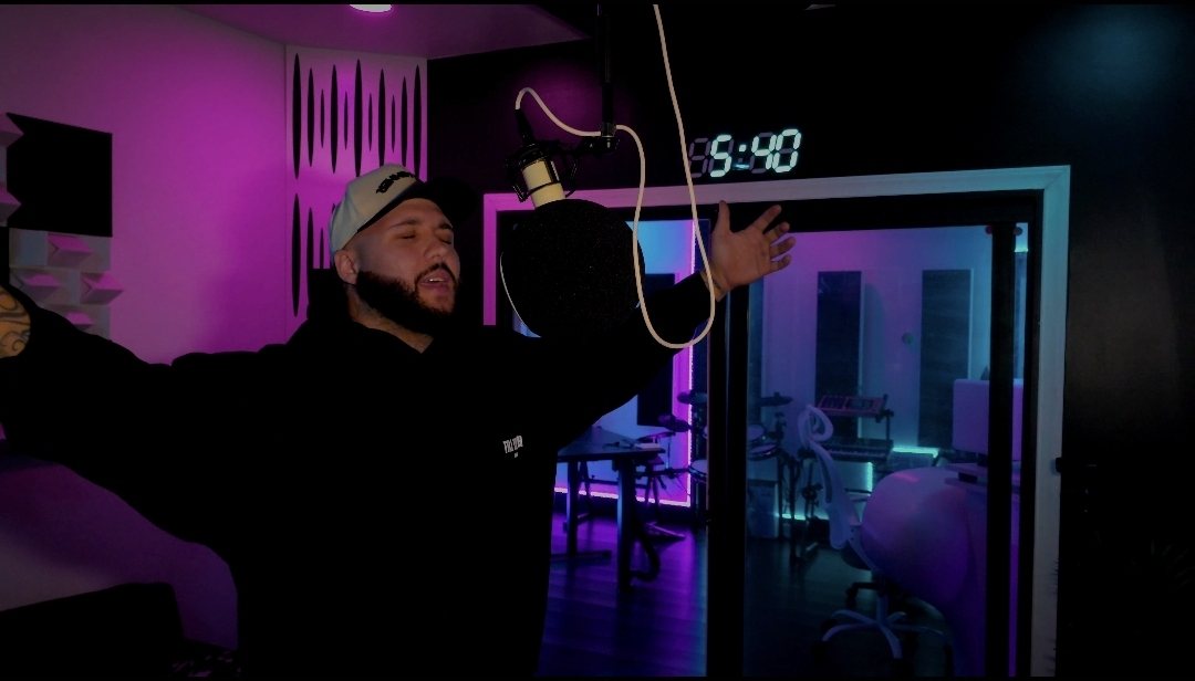 In the studio